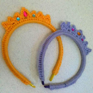 Inspiration. Crochet Hair Accessories.