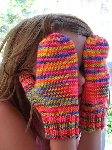 Inspiration. Knit Mittens.