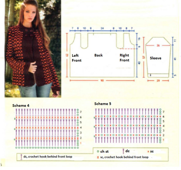 Complete Guide to Crocheting a Stylish Burgundy and Orange Sweater with Detailed Instructions and Materials Complete Guide to Crocheting a Stylish Burgundy and Orange Sweater with Detailed Instructions and Materials
