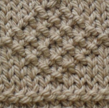 Fancy Knit Rhomb Pattern