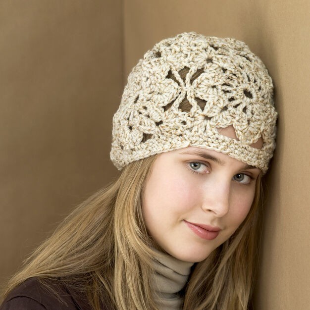 Helping our users. ​Relief Squares Crochet Hat.