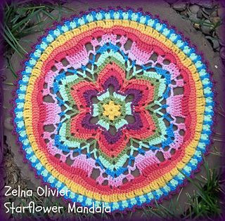 Inspiration. Crochet Mandalas.