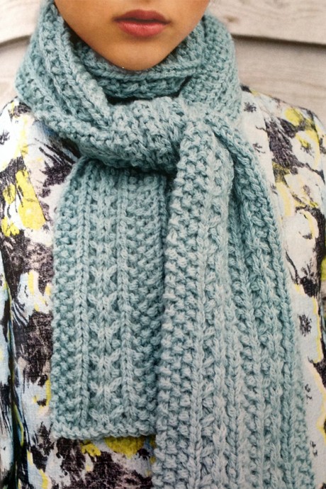 Inspiration. Knit Scarves.