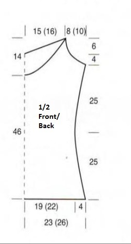 Crochet Pattern for a Blue Mélange Lucia Yarn Top - Stylish and Comfortable Crochet Pattern for a Blue Mélange Lucia Yarn Top - Stylish and Comfortable