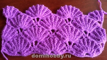 ​Relief Crochet Shells Pattern