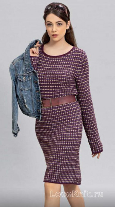 Complete Guide to Knitting a Stylish Garment with Berry, Violet, and Ecru Yarn Complete Guide to Knitting a Stylish Garment with Berry, Violet, and Ecru Yarn