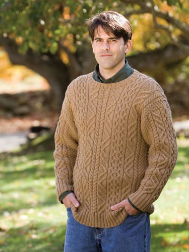 Helping our users. ​Arans Men’s Sweater.