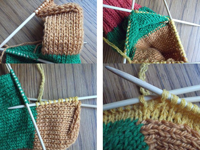 ​How to Knit Socks With Five Knitting Needles