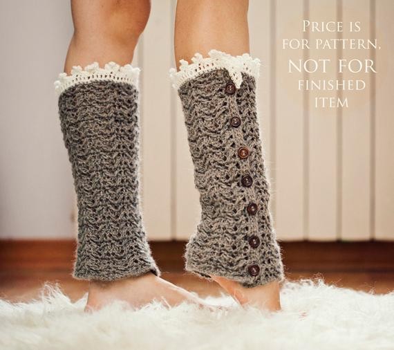 Inspiration. Crochet Leg-Warmers.