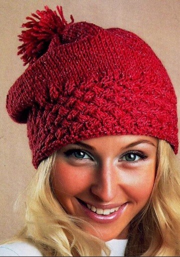 ​Bright Pink Knit Hat