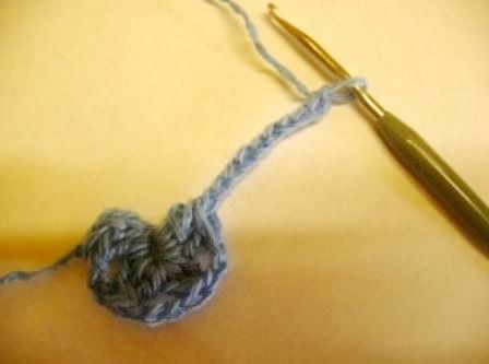 Dense Crochet Flower Motif Dense Crochet Flower Motif