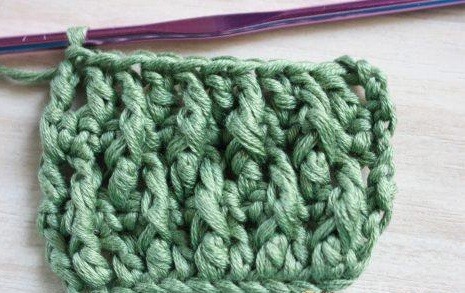 Crochet Scales Imitation Pattern