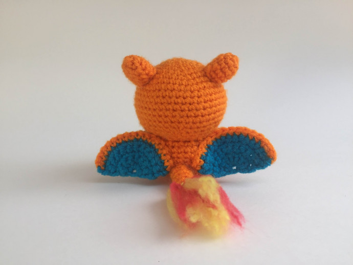 Helping our users. ​Crochet Amigurumi Charizard.