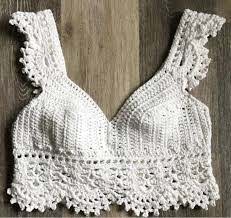 Inspiration. Crochet Crop Top.