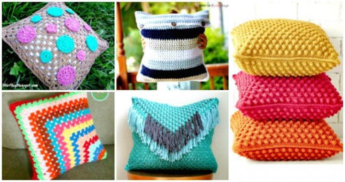 Inspiration. Crochet Cushion Cover.