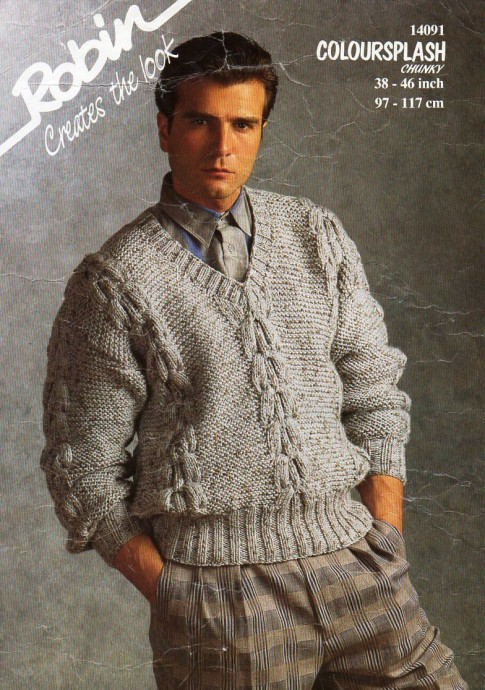 Inspiration. Knit Men's Sweaters.