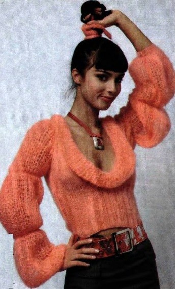 ​Knit Jumper with Unusual Sleeves