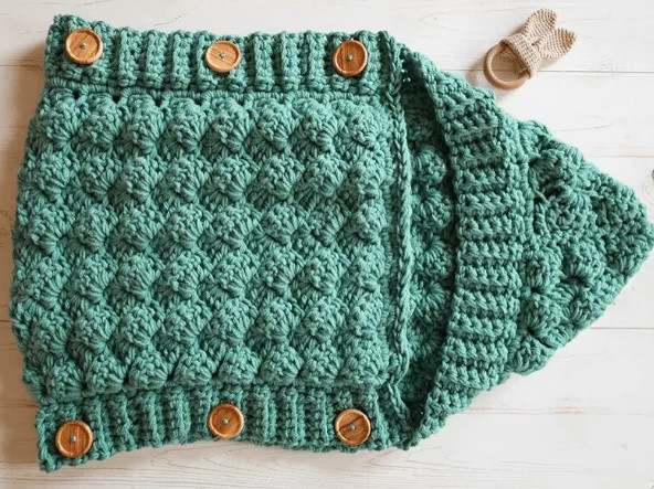 ​Crochet Baby Sleeping Bag