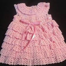 Inspiration. Crochet Dresses for Baby Girls.