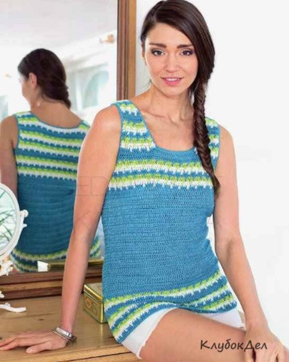 Summer Crochet Top