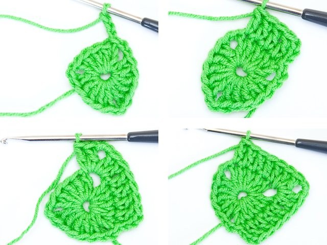 ​Treble Crochet Triangle