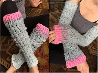 ​Unicorn Crochet Leg Warmers