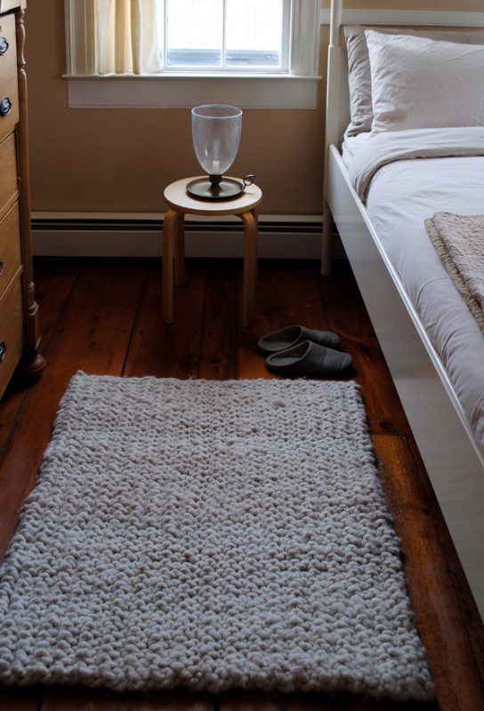 ​Big Stitch Knit Rug