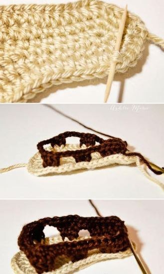 ​Crochet Baby Boy Sandals