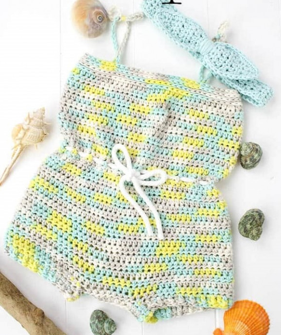 ​Crochet Baby Romper