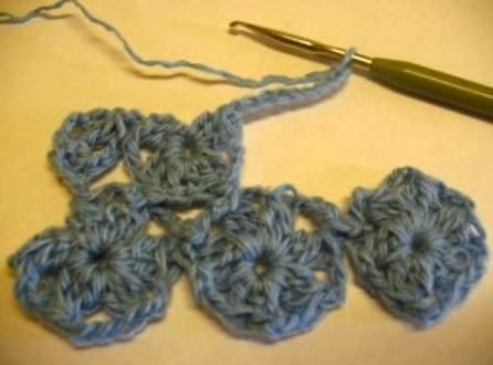 Dense Crochet Flower Motif Dense Crochet Flower Motif