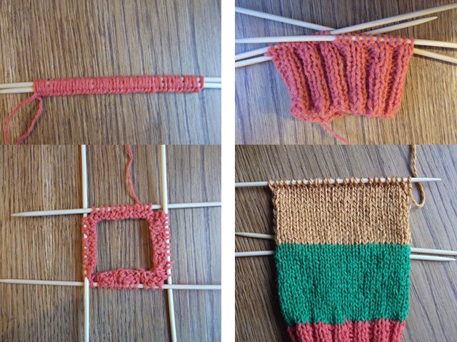 ​How to Knit Socks With Five Knitting Needles