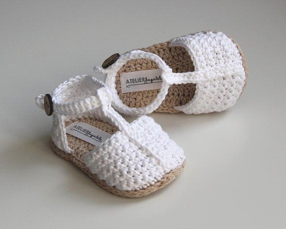 Inspiration. Baby Summer Booties.