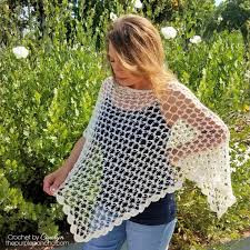 Inspiration. Crochet Poncho.