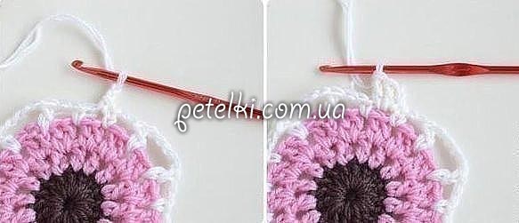 Paeonia Square Crochet Blanket and Cushion Paeonia Square Crochet Blanket and Cushion