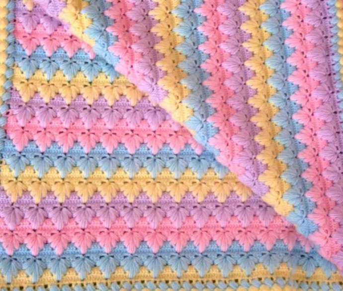 ​Another Way of Houndstooth Crochet Stitch