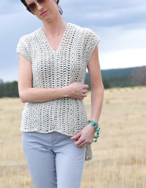 Crochet Top-Poncho Crochet Top-Poncho