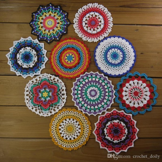 Inspiration. Crochet Mandalas.