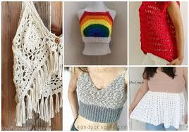 Inspiration. Crochet Tops.