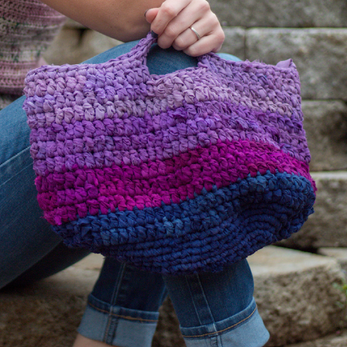​Ombre Crochet Market Bag