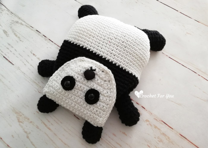 Crochet Panda Backpack Crochet Panda Backpack
