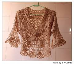 Inspiration. Crochet Bolero.