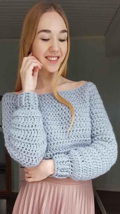 Inspiration. Crochet Sweaters.