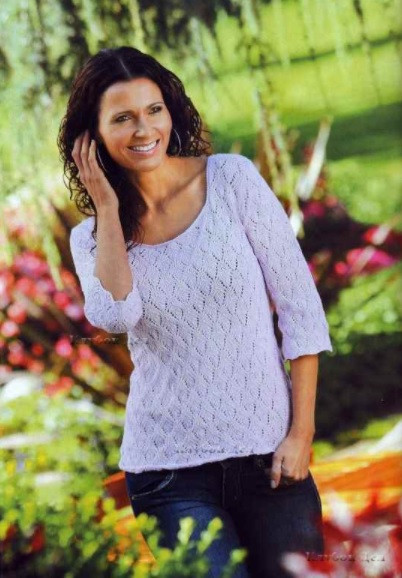 ​Lavender Knit Pullover