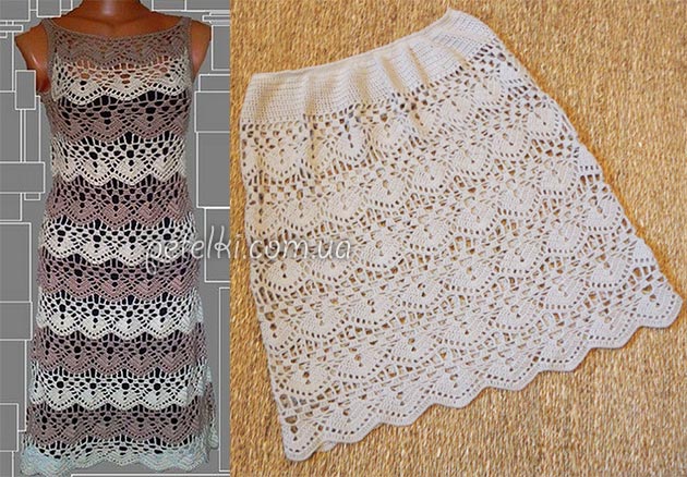 Nice Pattern For Crochet Skirt or Dress