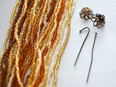 Thick Necklace from Small Beads Thick Necklace from Small Beads