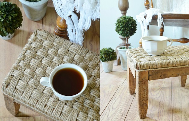 Whipcord Seat for Wooden Stool Whipcord Seat for Wooden Stool