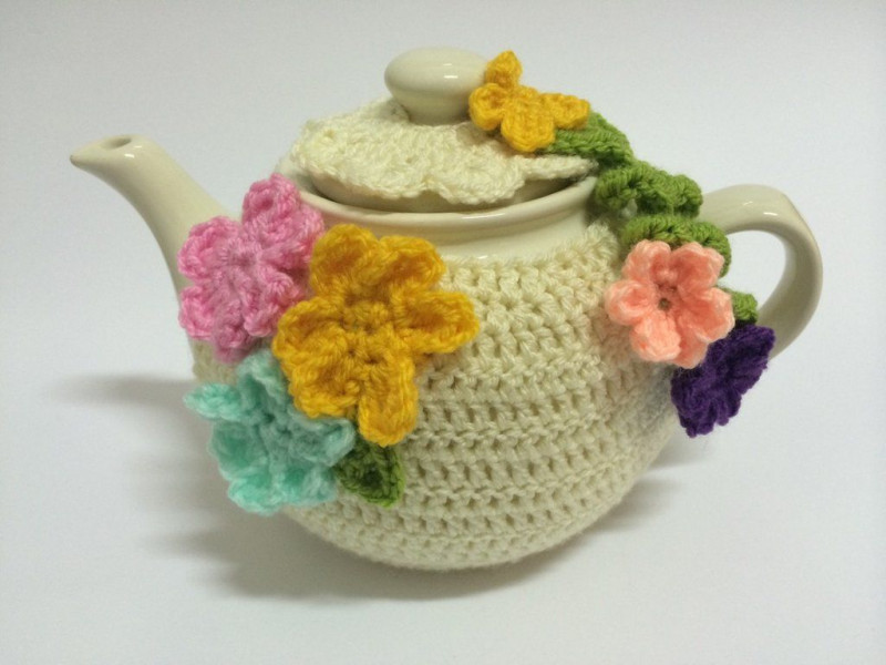Crochet Flower Coasters