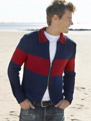 ​Cozy Colorblock Knitting Jacket