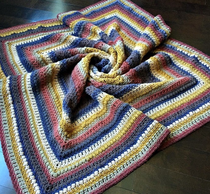 Helping our users. ​Crochet Mandala Afghan.