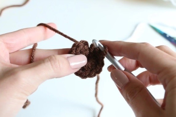 Helping our users. ​Granny Square with Sunflower Crochet Motif.